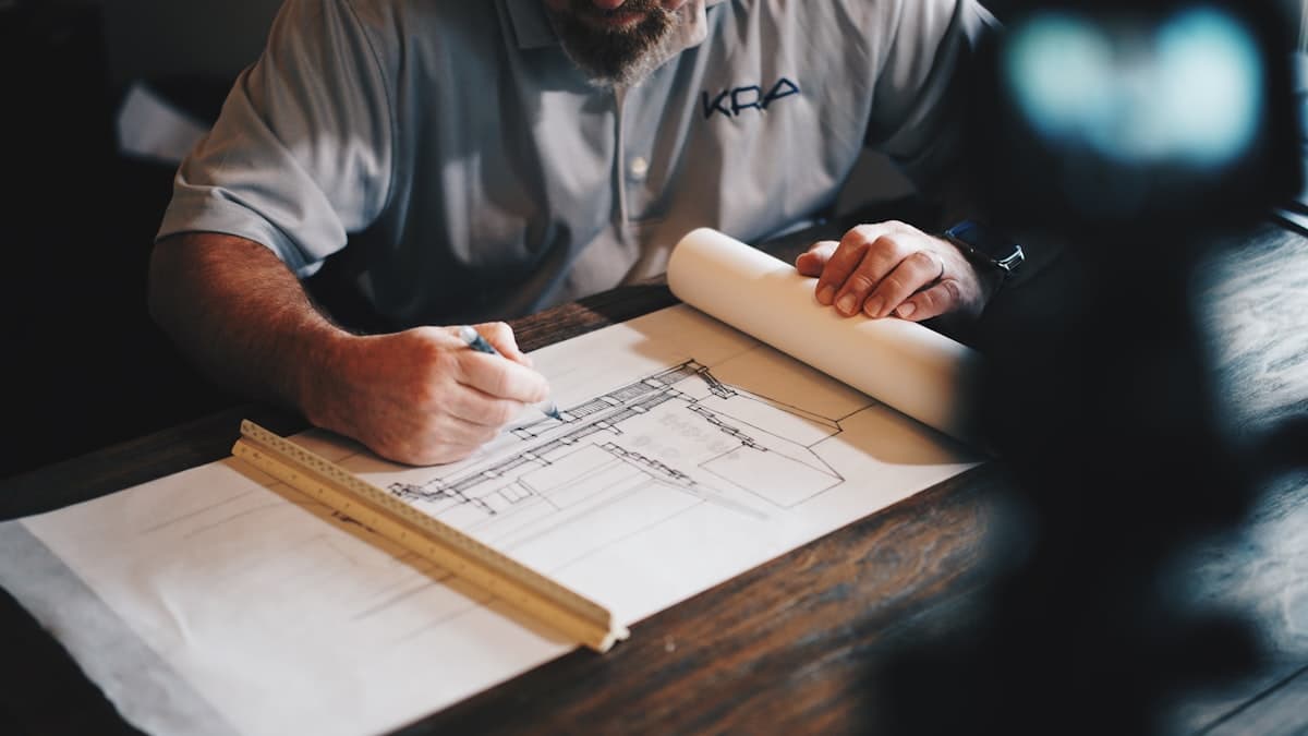 Blueprint arhitectural pentru deviz de construcție — DevizeOnline